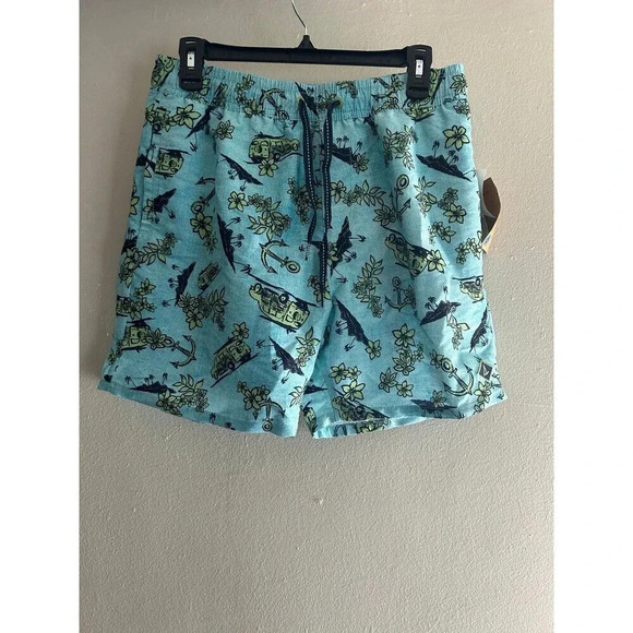 NWT - Sperry Men’s size Medium M Swim Shorts - Picture 1 of 7